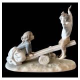 Lladró 'See-Saw' Porcelain Figurine #04867 Lladró 'See-Saw' Porcelain Figurine #04867