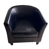 Black Leather Armchair Black Leather Armchair