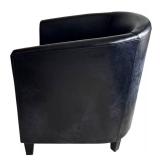 Black Leather Armchair Black Leather Armchair