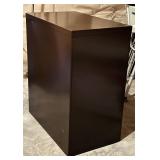 Brown 2-Drawer File Cabinet Brown 2-Drawer File Cabinet
