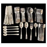 Oneida WM Rogers MFG Vintage Stainless Flatware Set (Lot of 68) Oneida WM Rogers MFG Vintage Stainless Flatware Set (Lot of 68)