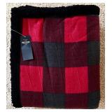 Hollister Blanket - Red/Black Buffalo Plaid, 49 x 60 in Hollister Blanket - Red/Black Buffalo Plaid, 49 x 60 in