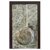 Wood Desk Box Poker Set with Cards & Pen - Marble Ashtray, Planter with Faux Greens & Leather Coasters Wood Desk Box Poker Set with Cards & Pen - Marble Ashtray, Planter with Faux Greens & Leather Coasters