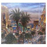 LL - Robert Finale 'Evening in Vegas' Limited Edition Giclée Print LL - Robert Finale 'Evening in Vegas' Limited Edition Giclée Print