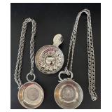 LL - Trio of French Wine Tasters / Wine Tastevin LL - Trio of French Wine Tasters / Wine Tastevin