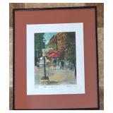 O - Red Umbrella's Limited Edition Print by Ed Klein O - Red Umbrella's Limited Edition Print by Ed Klein