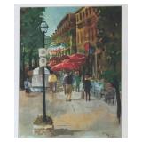 O - Red Umbrella's Limited Edition Print by Ed Klein O - Red Umbrella's Limited Edition Print by Ed Klein