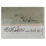 O - Red Umbrella's Limited Edition Print by Ed Klein O - Red Umbrella's Limited Edition Print by Ed Klein