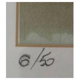 O - Red Umbrella's Limited Edition Print by Ed Klein O - Red Umbrella's Limited Edition Print by Ed Klein