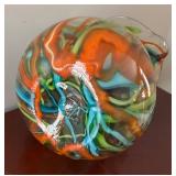 DR - Amazing Art Glass Pitcher - Multicolor Swirl DR - Amazing Art Glass Pitcher - Multicolor Swirl