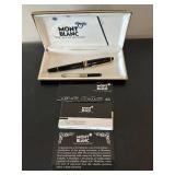 LL - Montblanc Meisterstück Classique Fountain Pen - Black Resin with Gold Trim & 10 Cartridges LL - Montblanc Meisterstück Classique Fountain Pen - Black Resin with Gold Trim & 10 Cartridges