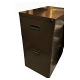 LL - 2-Drawer Filing Cabinet, Metal, Black LL - 2-Drawer Filing Cabinet, Metal, Black