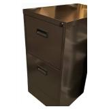 LL - 2-Drawer Filing Cabinet, Metal, Black LL - 2-Drawer Filing Cabinet, Metal, Black
