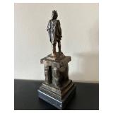 LL - Ambiorix-Tongeren Bronze Figurine on Pedestal LL - Ambiorix-Tongeren Bronze Figurine on Pedestal