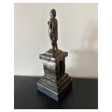 LL - Ambiorix-Tongeren Bronze Figurine on Pedestal LL - Ambiorix-Tongeren Bronze Figurine on Pedestal