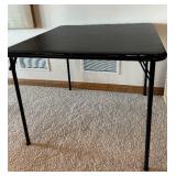 LL - Folding Black Table LL - Folding Black Table
