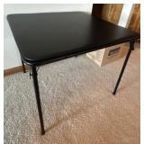 LL - Folding Black Table LL - Folding Black Table