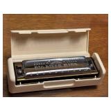 Hohner Big River Harp Harmonica with Case - Made in Germany