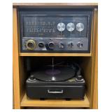 AL - Zenith Stereophonic High-Fidelity Console with Turntable - Vintage 1960s