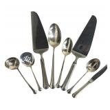CP - Towle Chippendale Sterling Silver Serving Utensils - Assorted Set