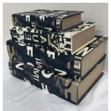 Art in Motion Decorative Boxes - 4-Piece Set