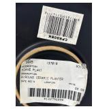 Beautiful Faux Agave Plant with Round Ceramic Planter