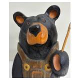 Big Sky Carvers Huck Fishing Bear, Limited Edition