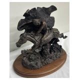 New England Collectors Society 'The Horse Thief' Reproduction - Frederic Remington