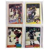 Topps Hockey Cards Lot - Vintage 1970s-1980s Trading Cards