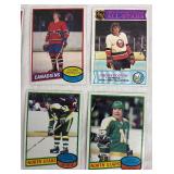 Topps Hockey Cards Lot - Vintage 1970s-1980s Trading Cards