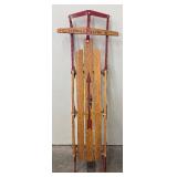 Vintage Wooden Flexible Flyer III Runner Sled