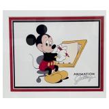 Framed "The Magic of Disney Animation" Triptych Collectible Cels Featuring Mickey Mouse "Film Strip"