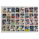 Topps NHL 1973-74 All-Star Hockey Cards Lot - Vintage Team & West/East All-Star Cards