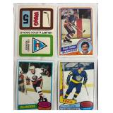 Topps NHL 1973-74 All-Star Hockey Cards Lot - Vintage Team & West/East All-Star Cards