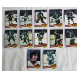 BL - Hartford Whalers Vintage Hockey Cards - Lot of 12
