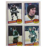 BL - Hartford Whalers Vintage Hockey Cards - Lot of 12