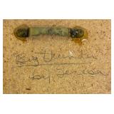 Sand Art - Native American Big Thunder Framed, Metal Cactus Figurine and Wooden Cactus