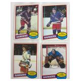 Team Leaders 1979-80 Rangers Trading Cards
