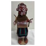 Set of 5 Hopi Kachina Dolls - Hand-Carved Wood