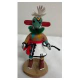 Set of 5 Hopi Kachina Dolls - Hand-Carved Wood
