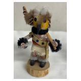 Set of 5 Hopi Kachina Dolls - Hand-Carved Wood