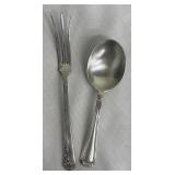 Vintage Sterling Silver Spoon & Lemon Fork