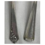 Vintage Sterling Silver Spoon & Lemon Fork