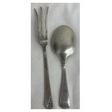 Vintage Sterling Silver Spoon & Lemon Fork