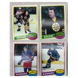 NHL 1979-80 Vintage Hockey Cards - Record Breaker & Team Leaders