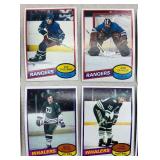 NHL 1979-80 Vintage Hockey Cards - Record Breaker & Team Leaders