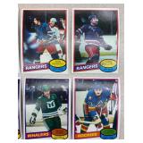 NHL 1979-80 Vintage Hockey Cards - Record Breaker & Team Leaders