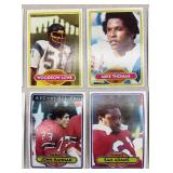 Vintage NFL Football Cards Collection - 1970s