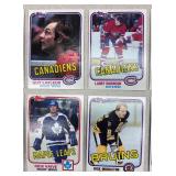 Vintage 1980-81 NHL Hockey Cards