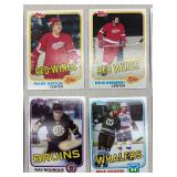 Vintage 1980-81 NHL Hockey Cards